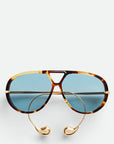 Tear Drop Aviator Sunglasses