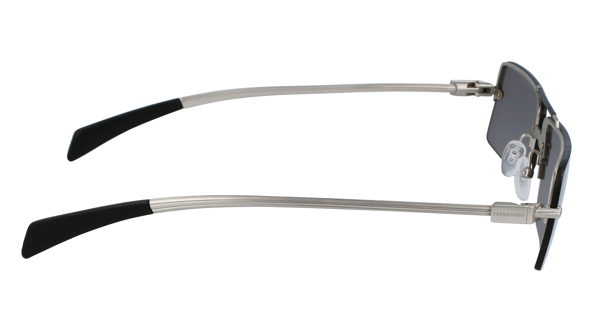 小物 Ferragamo Gancini Rimless Sunglasses SALVATORE FERRAGAMO-SF306S - 6511/042 – Freckle Eyewear