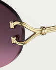 Sunglasses, Classic C de Cartier motif