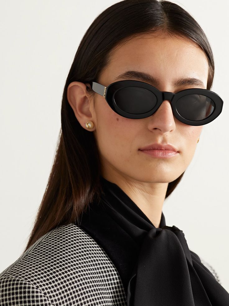 files/SAINT_LAURENT_EYEWEAR_-_Oval-frame_Acetate_Sunglasses_-_Black_-_One_size.jpg